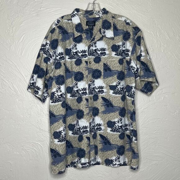 Pacific Coast Highway Button Up Shirt - Size XL - Picture 1 of 4